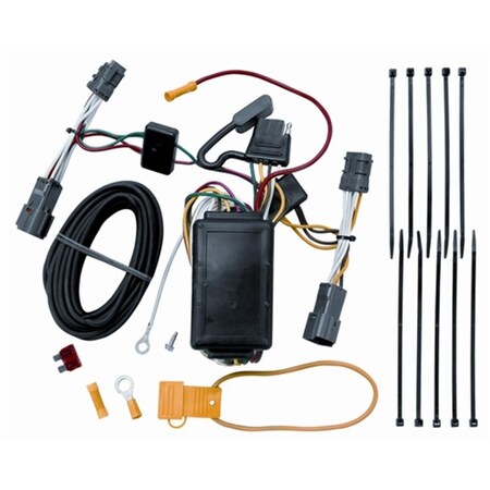 Abacus T-One Connector Assembly With Circuit Protected Modulite Module, 3.98 x 5.63 x 9 in. AB225033